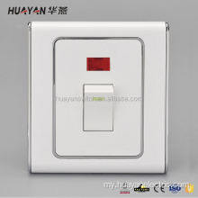 Resistance 250V Pc Panel Electrical Wall Switch